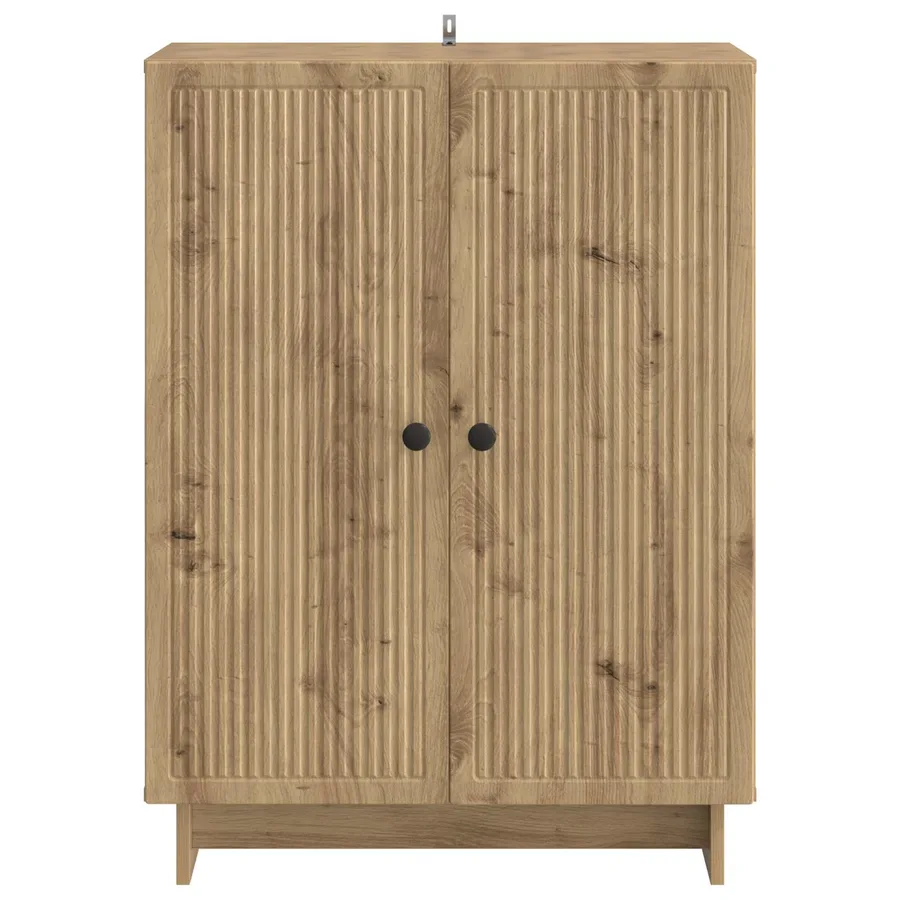 Buffet Chêne artisanal 66 x 34,5 x 90 cm Bois d'ingénierie - 6