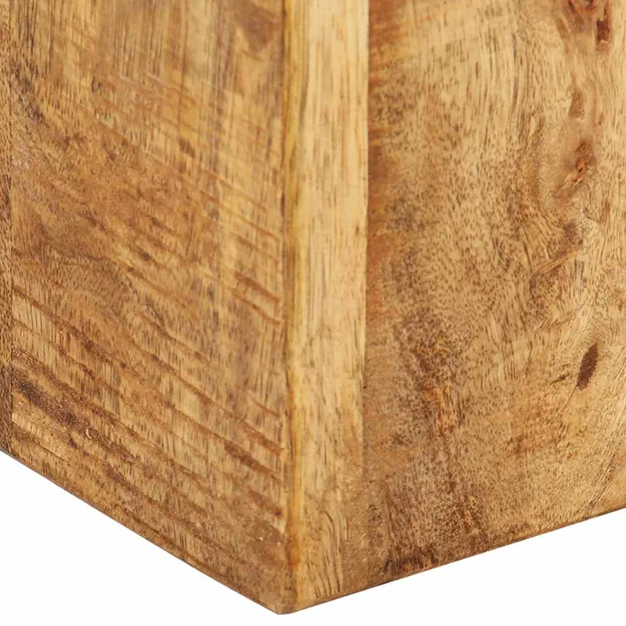 Supports pour plantes 2 pcs bois solide de manguier - 9