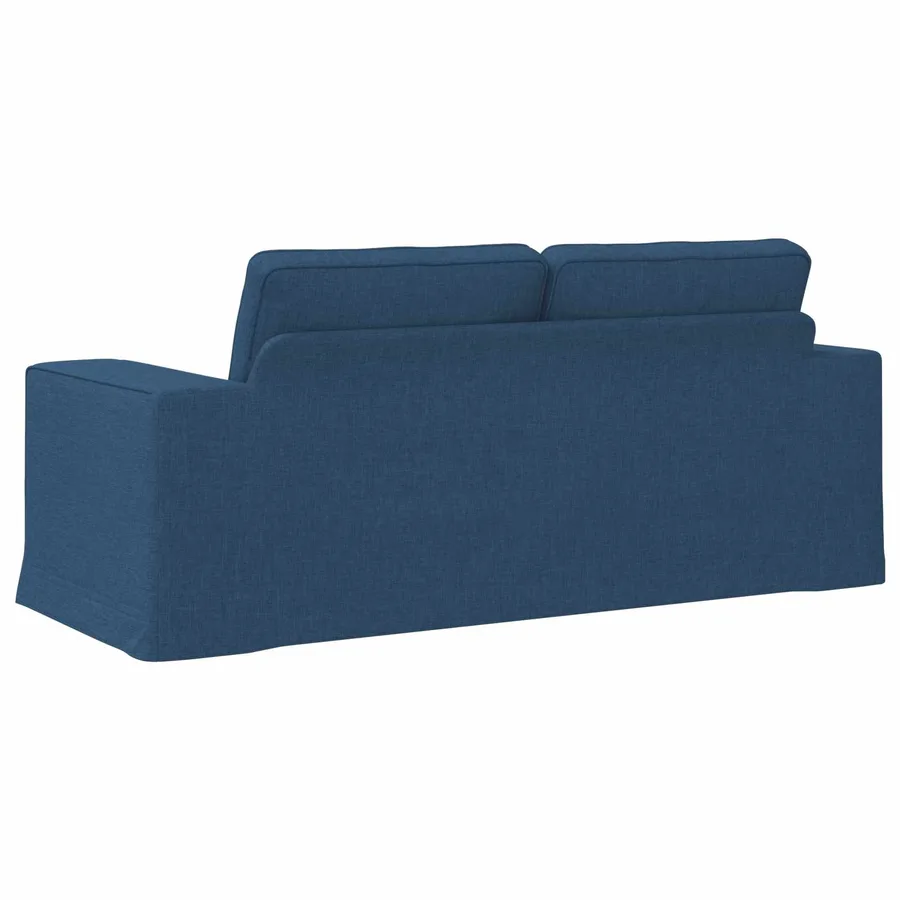 Canapé Bleu 182 x 80 x 82 cm tissu - 6