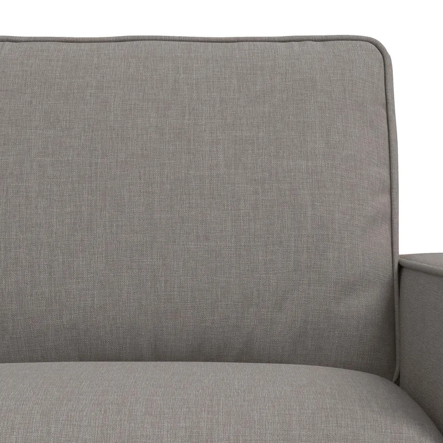Ensemble de Canapés 2 pcs Taupe 182 x 80 x 82 cm tissu - 6