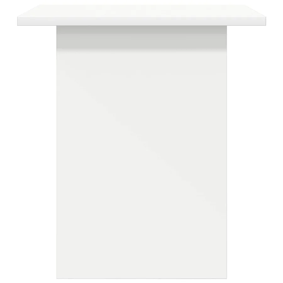Table de chevet 2 pcs Blanc 41 x 40 x 45 cm Bois d'ingénierie - 7
