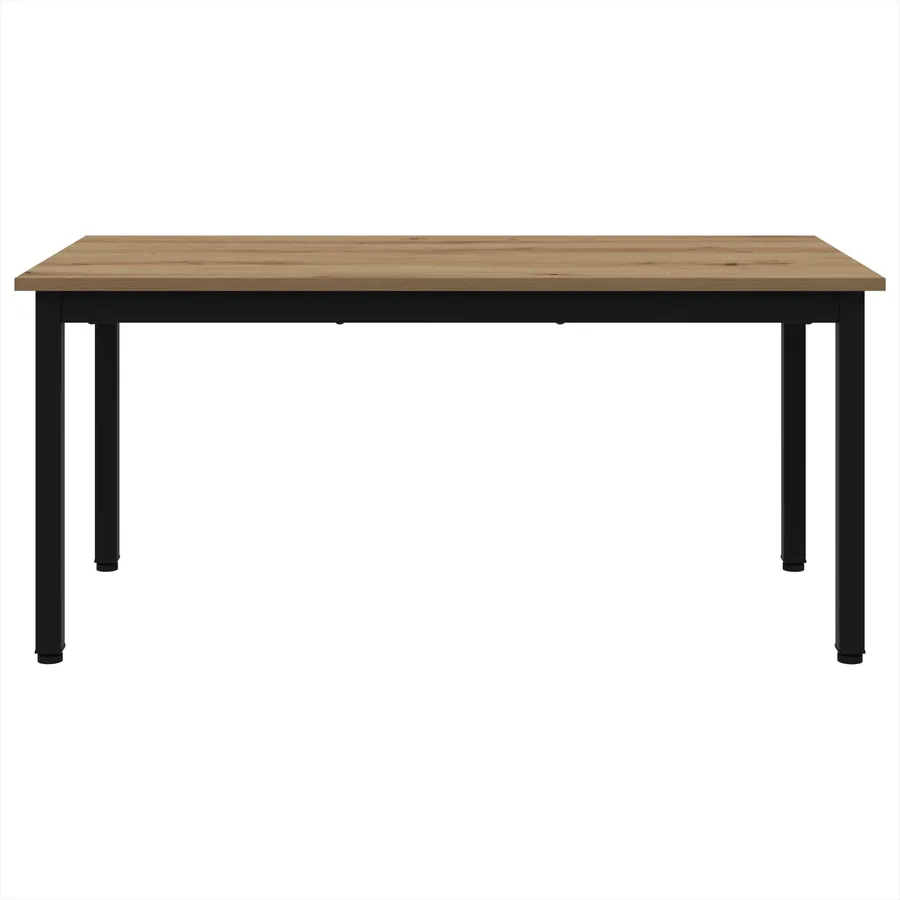Table basse Chêne artisan 100 x 50 x 45 cm Bois d'ingénierie - 5
