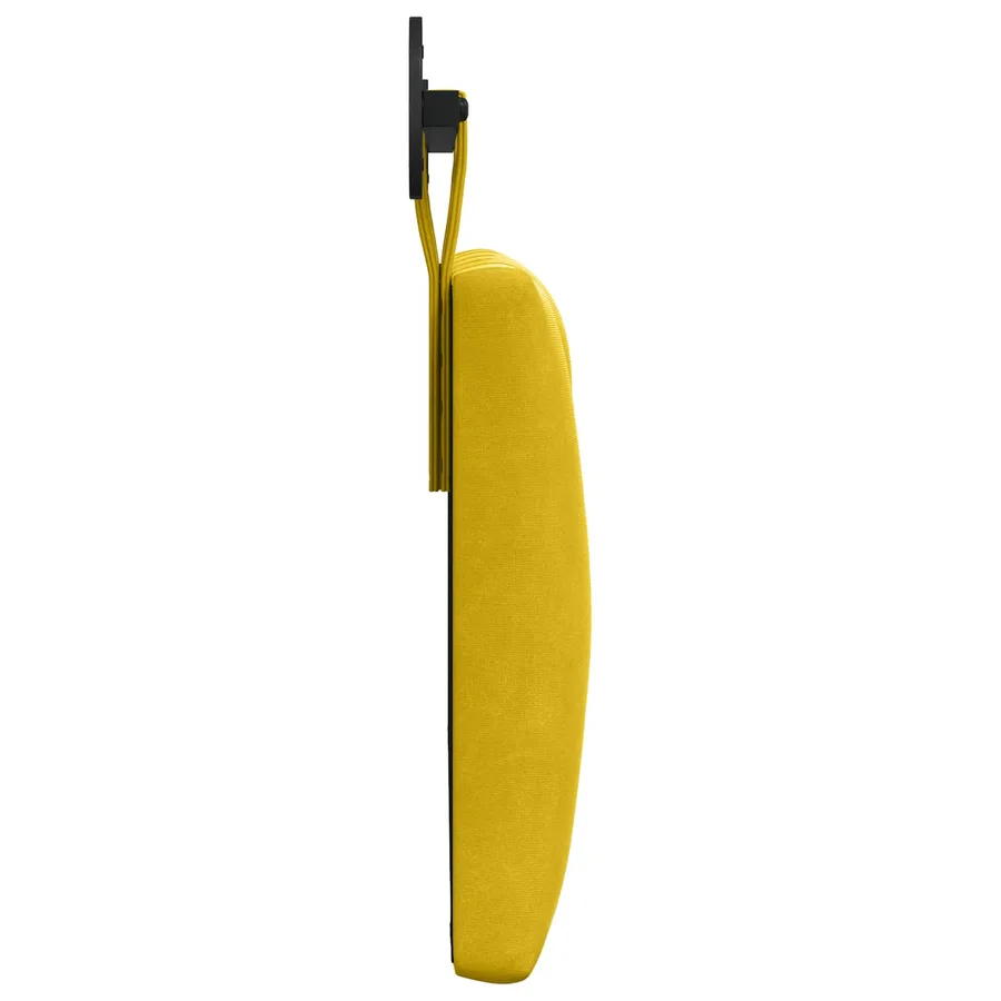 Tête de lit suspendue Avec lumière LED Jaune Velours - 6