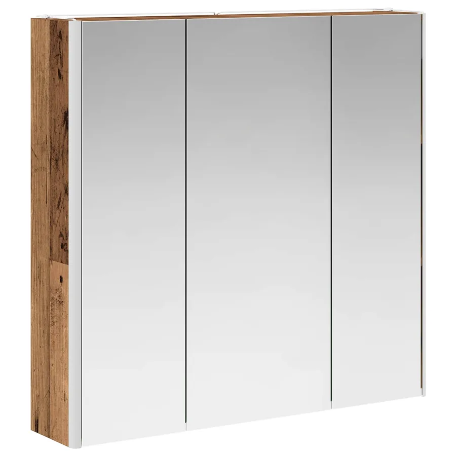 Armoire Miroir de Salle de Bain Bois ancien 73.5 x 15.5 x 70 cm - 5