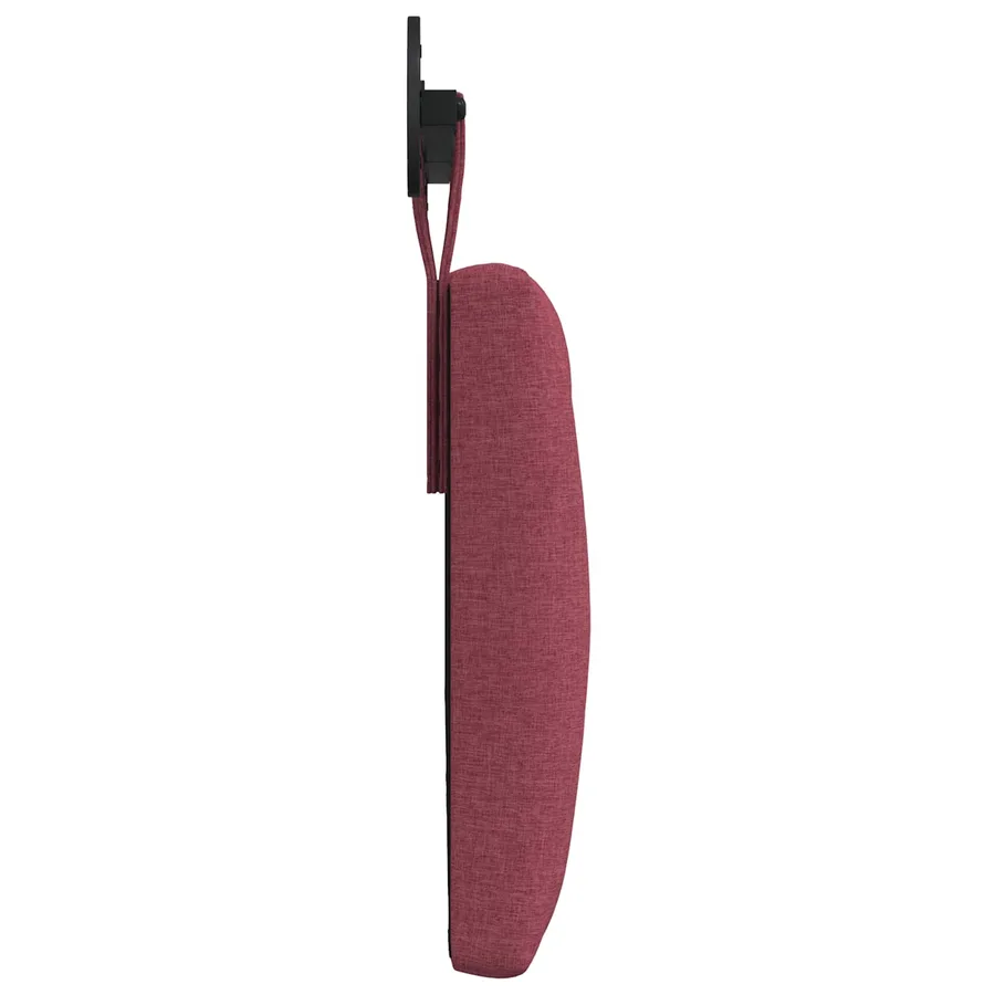 Tête de lit suspendue Bordeaux Tissu - 6