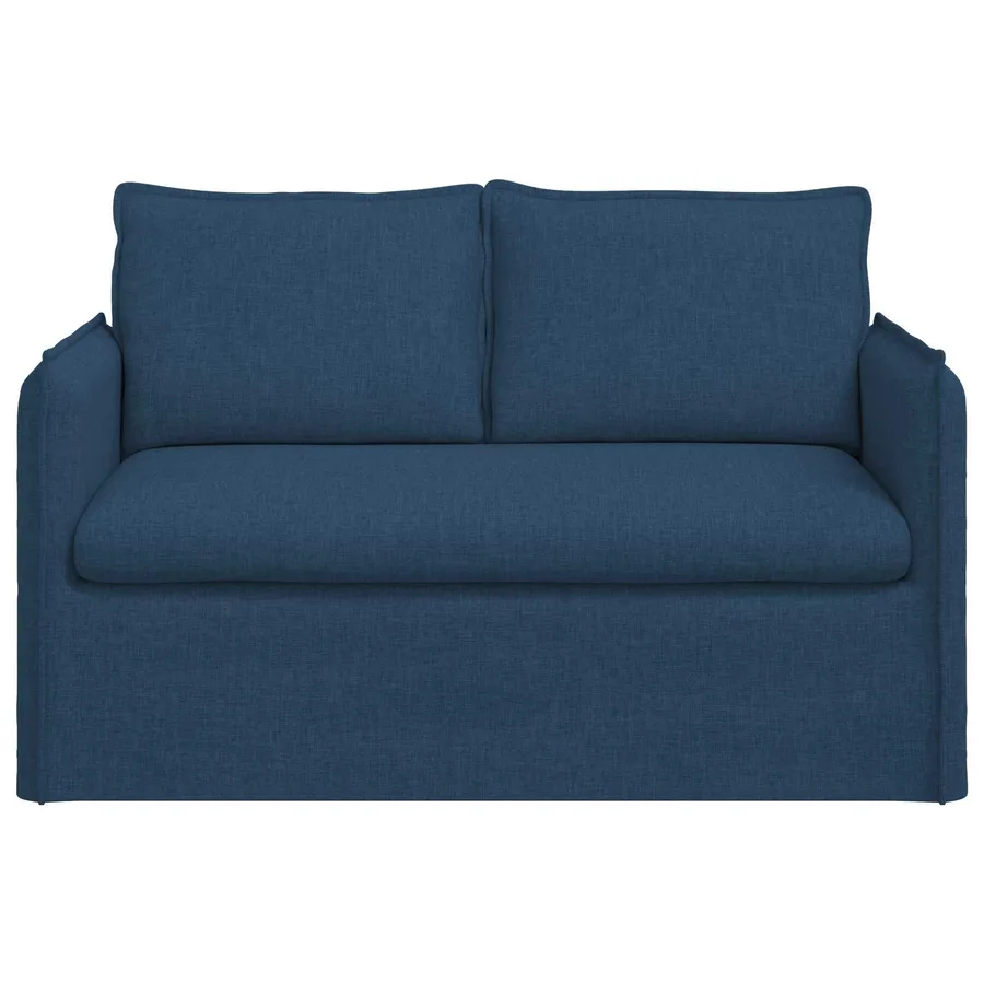 Canapé Bleu 136 x 82 x 85 cm tissu - 4