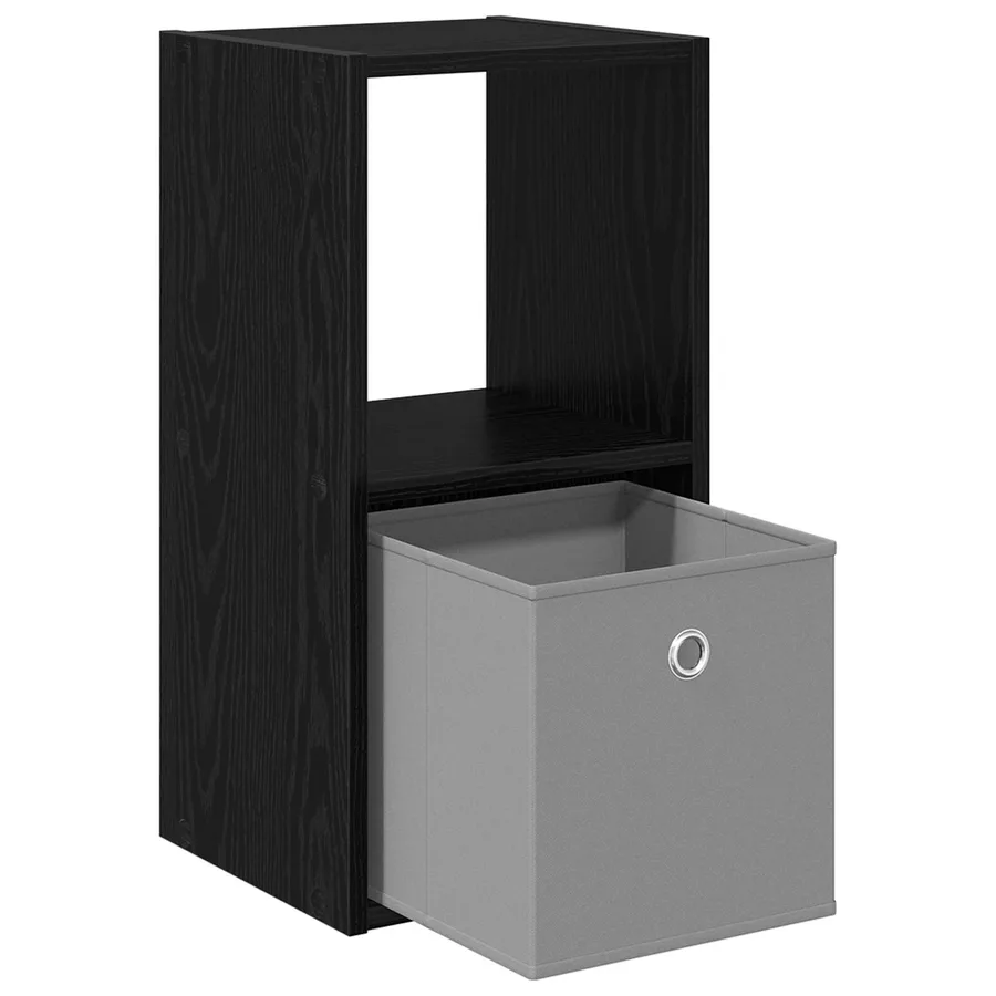 Table de chevet 2 pcs Chêne noir 30,5 x 27 x 59,5 cm - 5