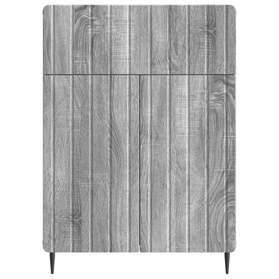 Buffet Sonoma gris 66 x 34,5 x 92 cm Bois d'ingénierie - 6