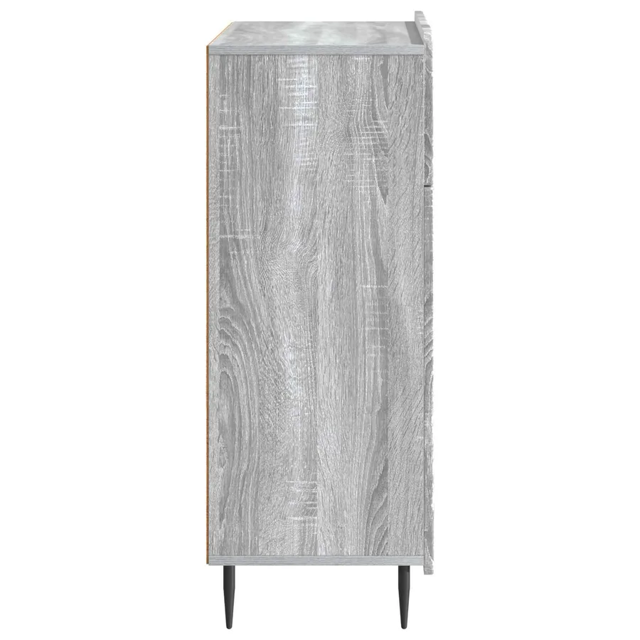 Buffet Sonoma gris 66 x 34,5 x 92 cm Bois d'ingénierie - 7