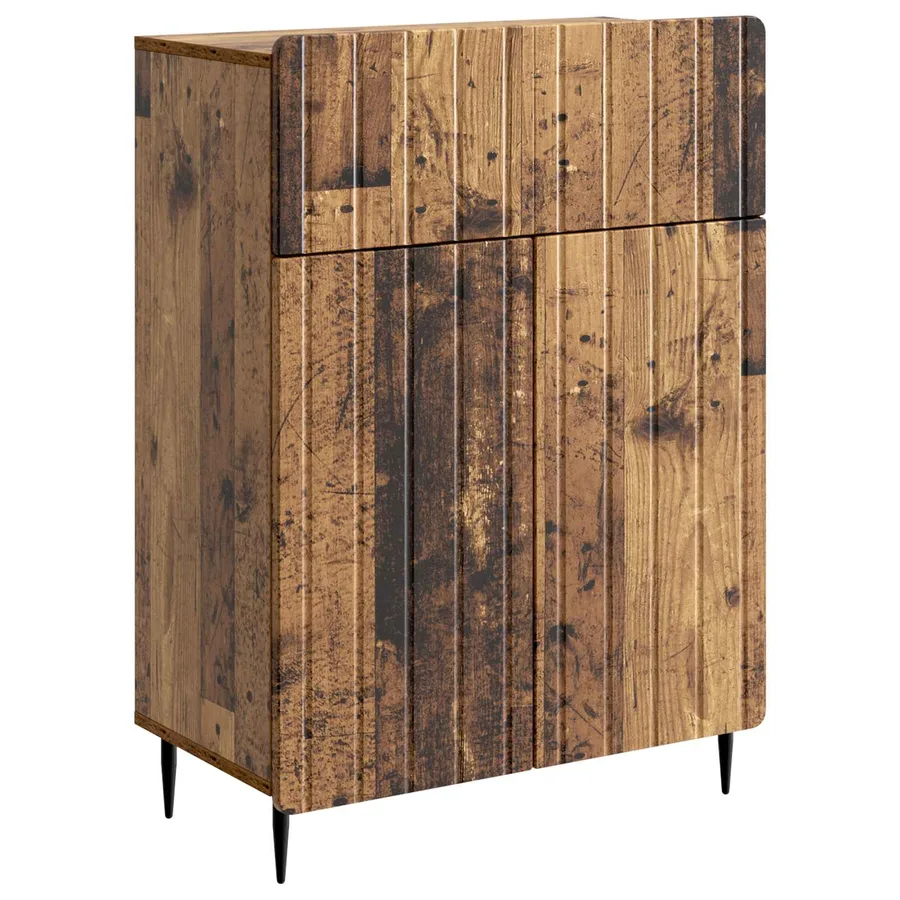 Buffet Bois ancien 66 x 34,5 x 92 cm Bois d'ingénierie - 2