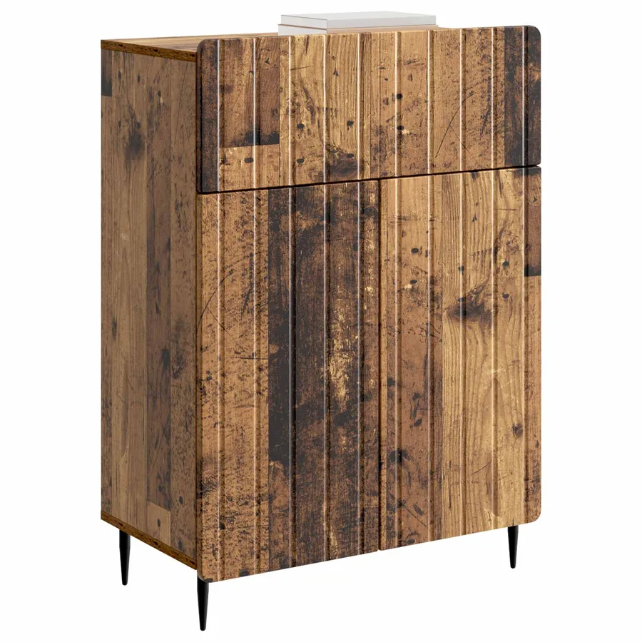 Buffet Bois ancien 66 x 34,5 x 92 cm Bois d'ingénierie - 3