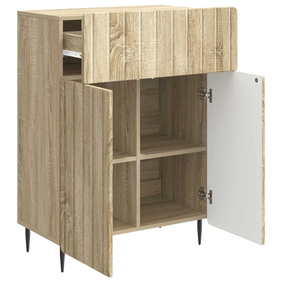 Buffet Chêne Sonoma 66 x 34,5 x 92 cm Bois d'ingénierie - 5