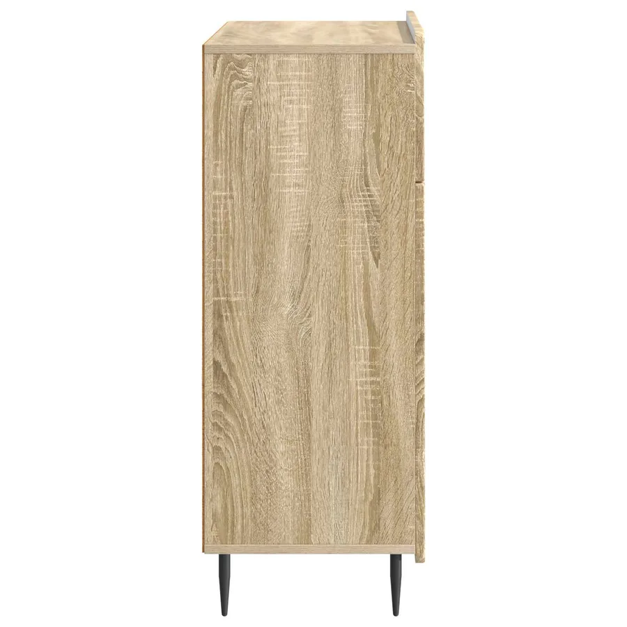 Buffet Chêne Sonoma 66 x 34,5 x 92 cm Bois d'ingénierie - 7