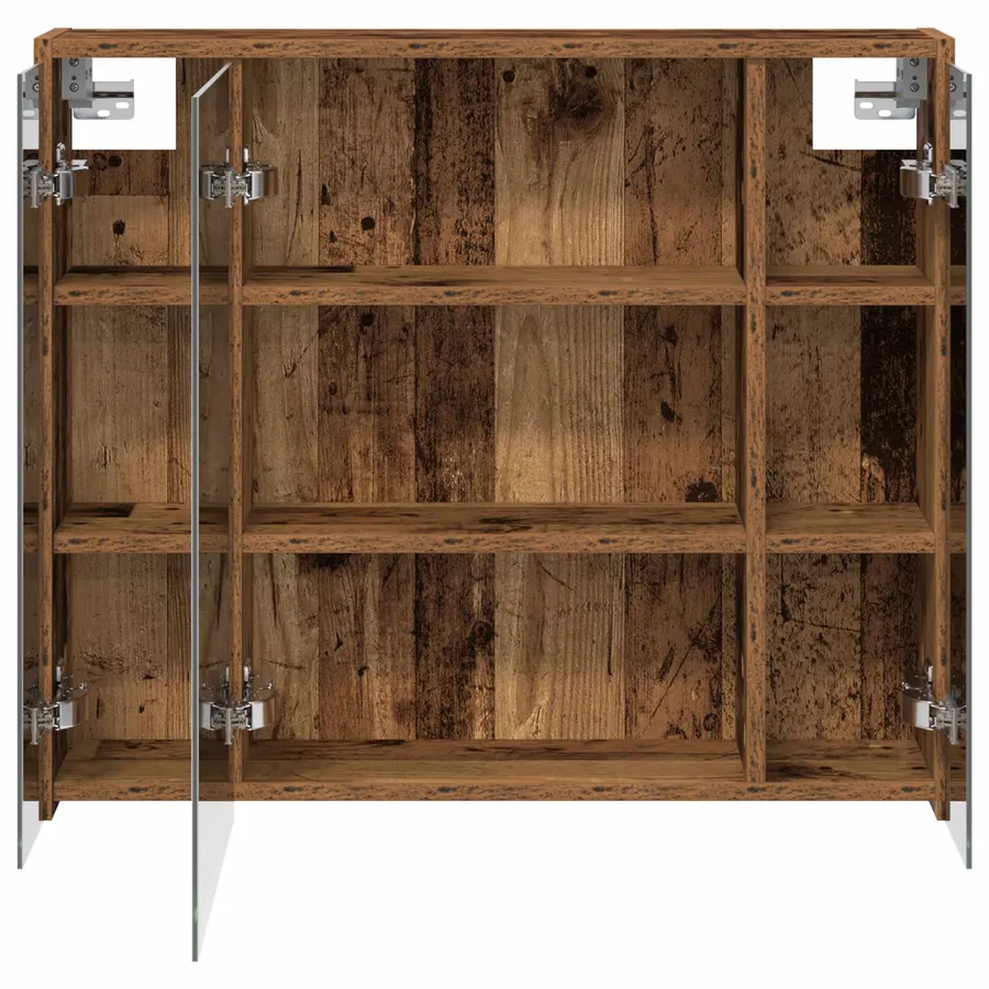 Armoire Miroir de Salle de Bain Bois ancien 73,5 x 16 x 62,5 cm - 6