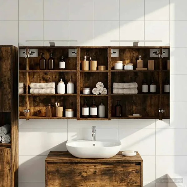 Ensemble de Meubles de Salle de Bain 3 pcs 130 x 14,5 x 70 cm