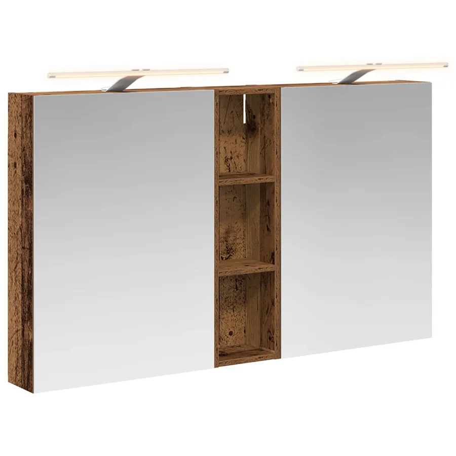 Ensemble de Meubles de Salle de Bain 3 pcs 120 x 14,5 x 70 cm - 2