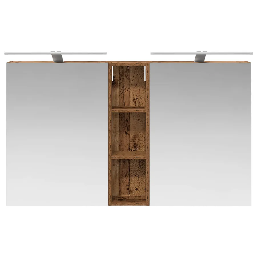 Ensemble de Meubles de Salle de Bain 3 pcs 120 x 14,5 x 70 cm - 6