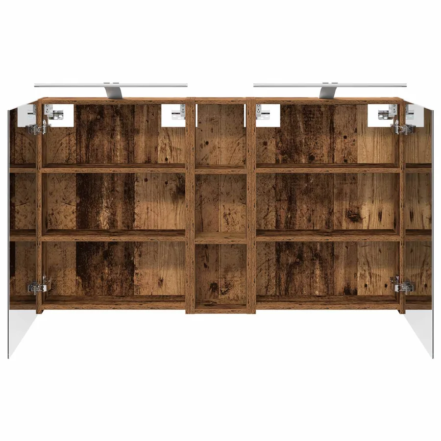 Ensemble de Meubles de Salle de Bain 3 pcs 120 x 14,5 x 70 cm - 7