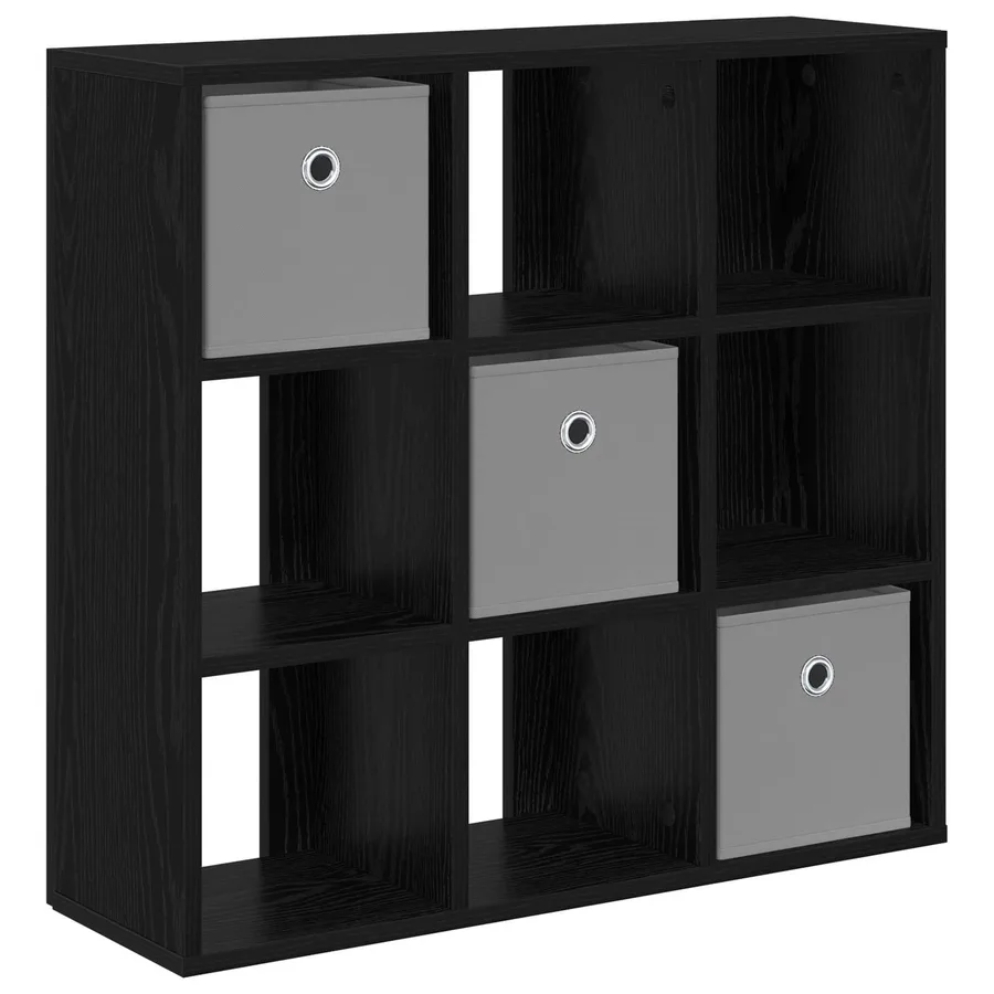 Buffet avec tiroir Chêne noir 73,5 x 24 x 69,5 cm - 2