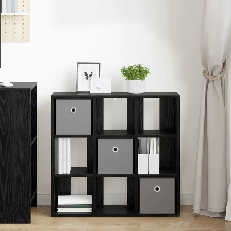 Buffet avec tiroir Chêne noir 73,5 x 24 x 69,5 cm - 4