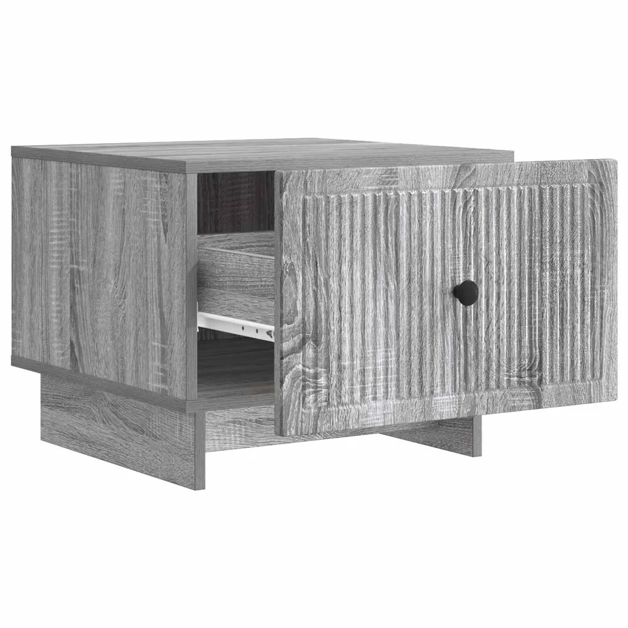 Table basse Sonoma gris 49 x 50 x 40 cm Bois d'ingénierie - 4