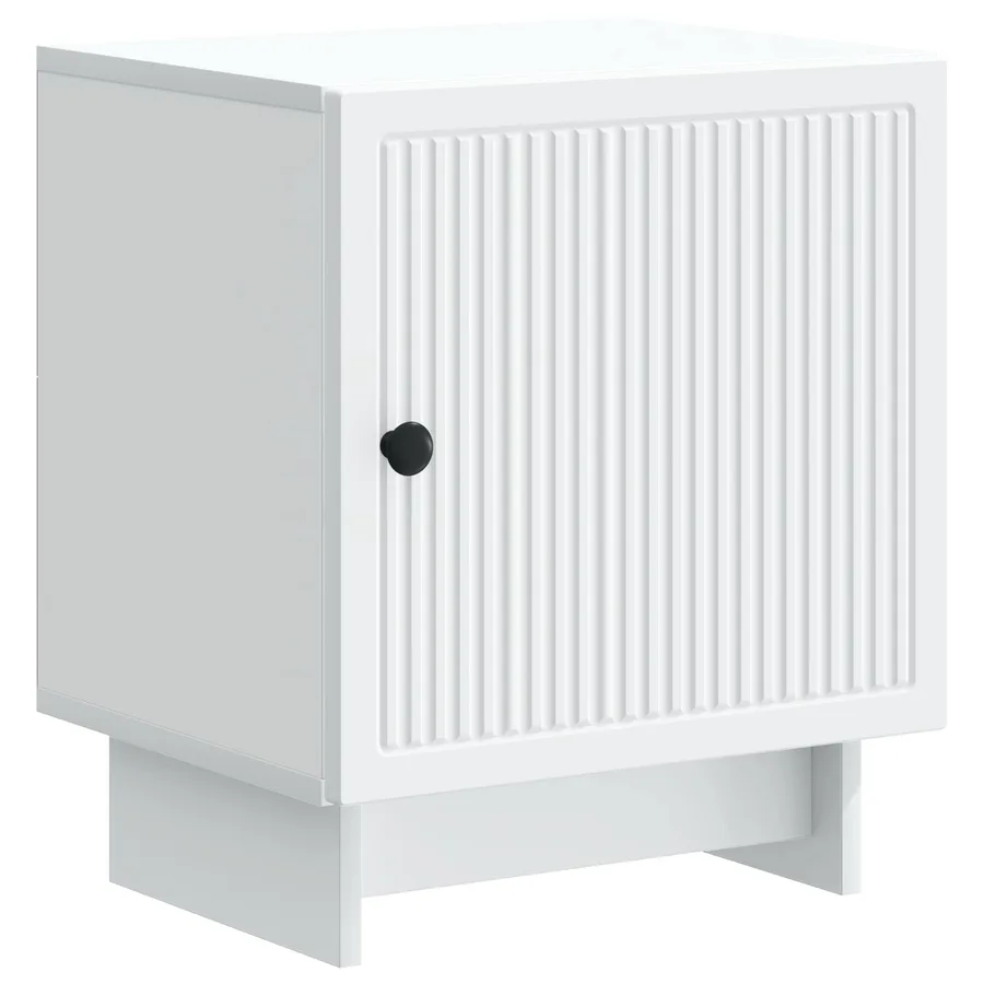 Cabinet de chevet 2 pcs Blanc 43 x 34,5 x 50 cm - 5