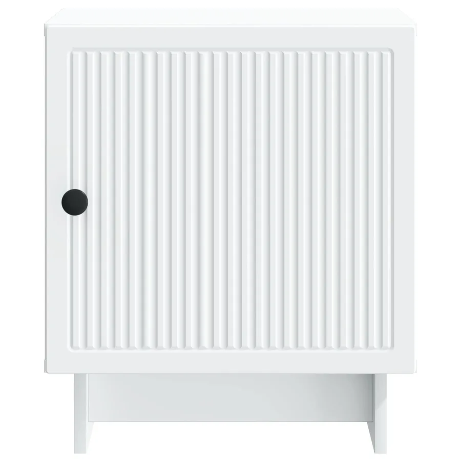 Cabinet de chevet 2 pcs Blanc 43 x 34,5 x 50 cm - 7