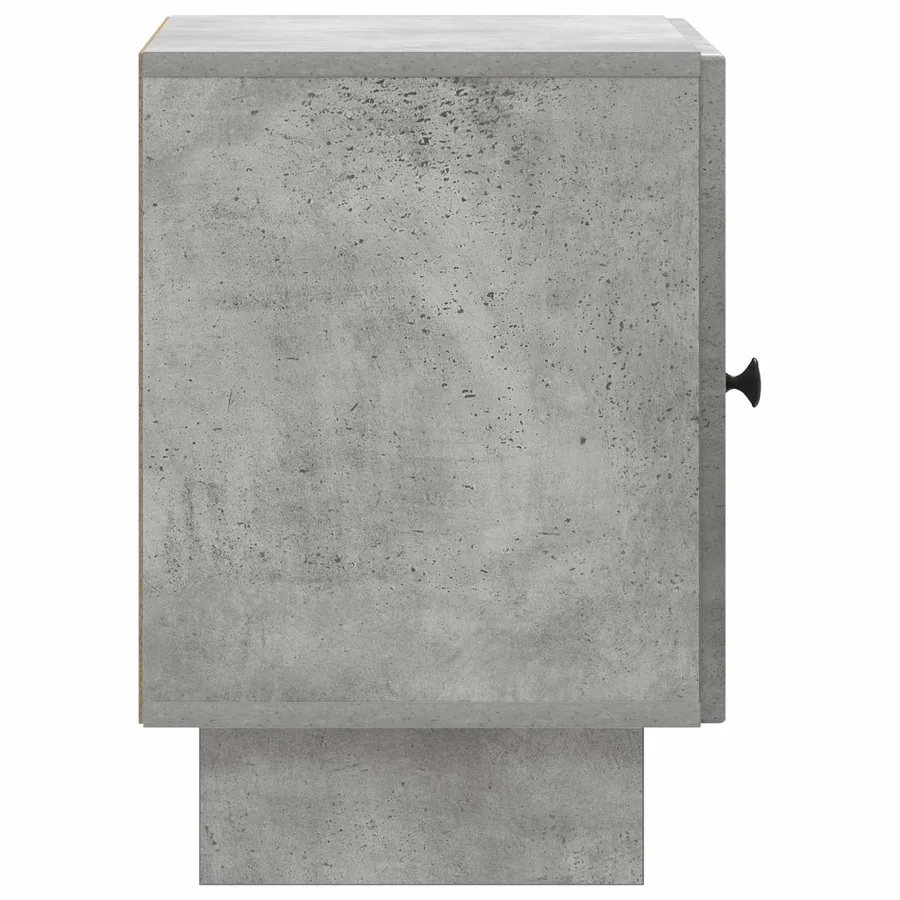Cabinet de chevet Gris béton 43 x 34,5 x 50 cm - 6