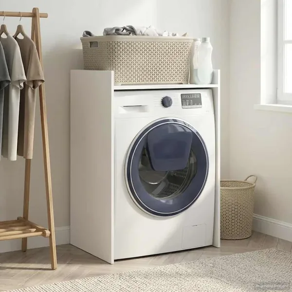 Armoire pour machine à laver Blanc 67,5 x 48 x 97 cm