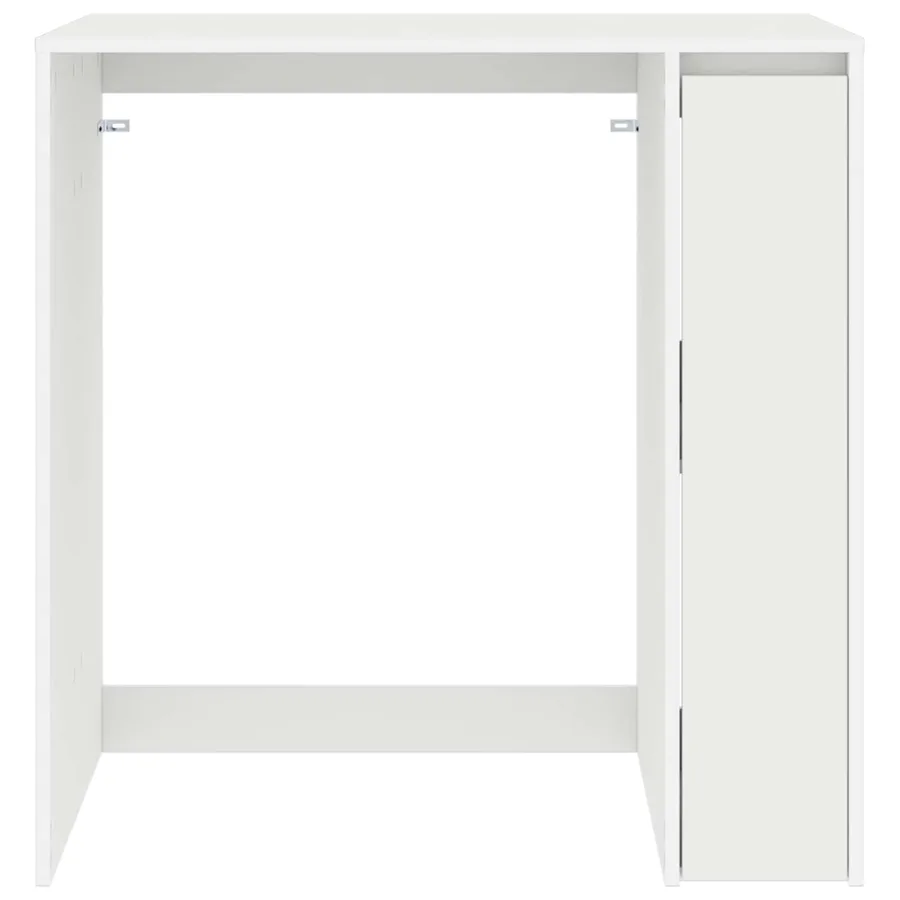 Armoire pour machine à laver avec porte Blanc 87 x 60 x 89 cm - 6