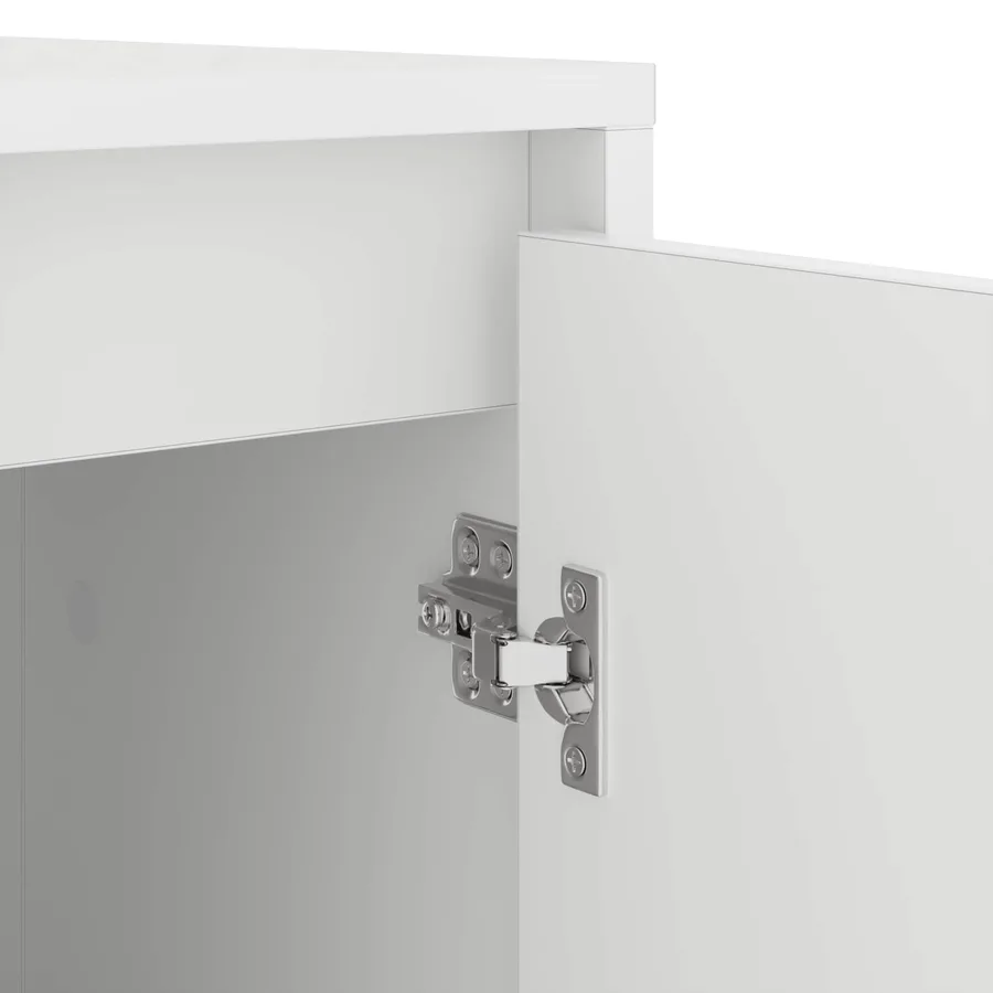 Armoire pour machine à laver avec porte Blanc 87 x 60 x 89 cm - 9
