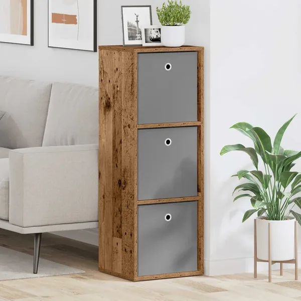 Buffet avec tiroir Bois ancien 35 x 32 x 99,5 cm