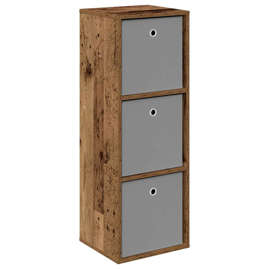 Buffet avec tiroir Bois ancien 35 x 32 x 99,5 cm - 2