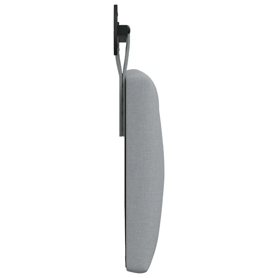 Tête de lit suspendue Gris clair Tissu - 6