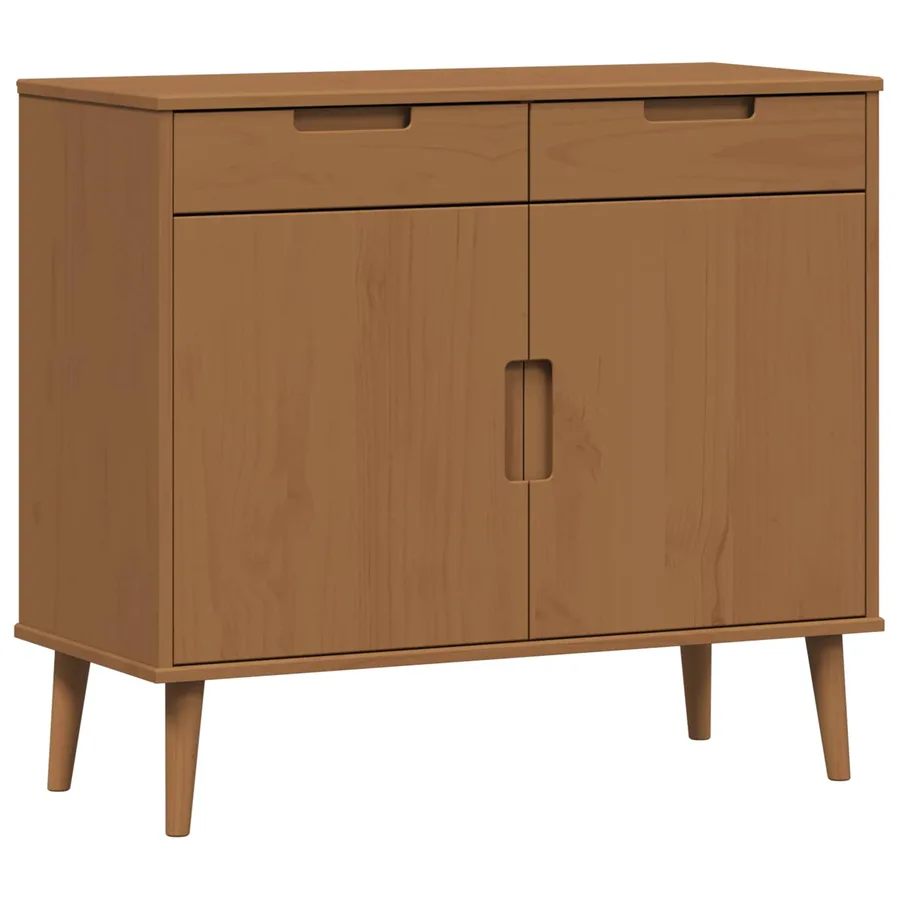 Buffet MOLDE Caramel 90 x 40 x 80 cm - 2