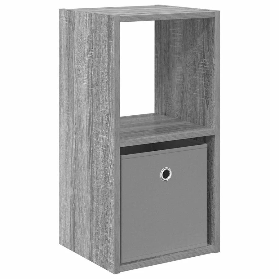 Table de chevet avec tiroir Gris Sonoma 30,5 x 27 x 59,5 cm - 2