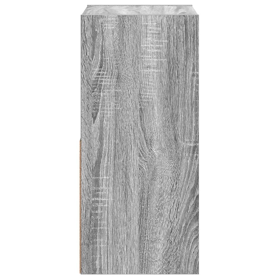 Table de chevet avec tiroir Gris Sonoma 30,5 x 27 x 59,5 cm - 7