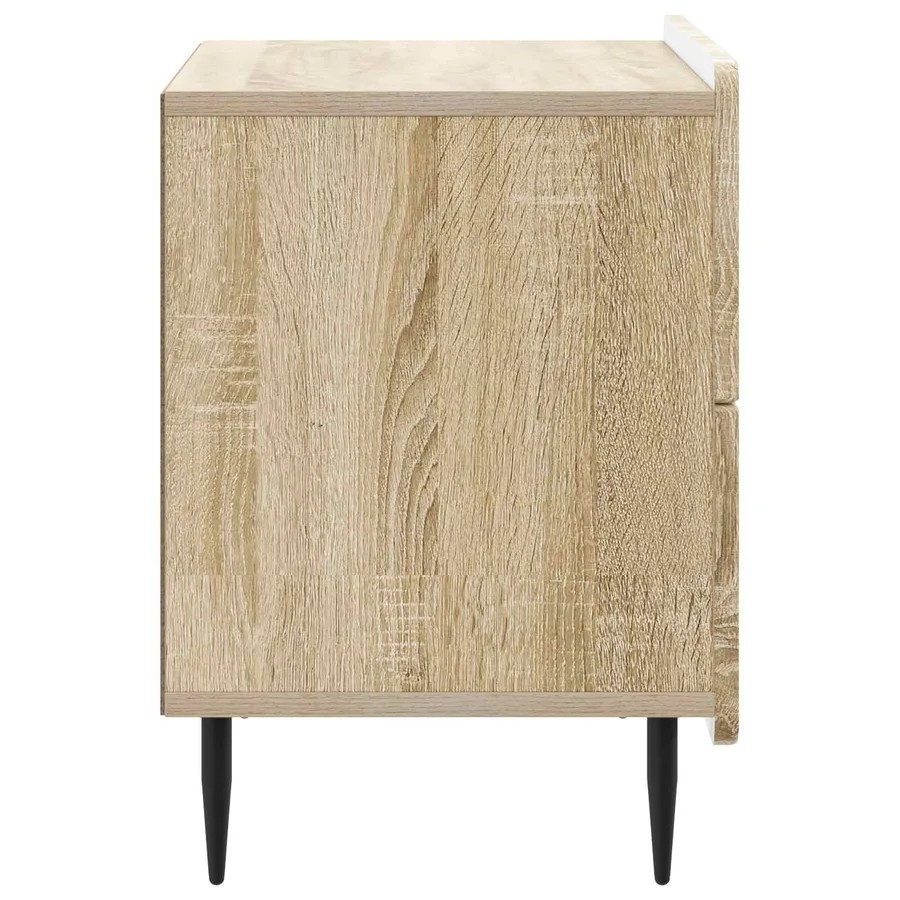 Cabinet de chevet avec tiroir Chêne Sonoma 62 x 34,5 x 49,5 cm - 6