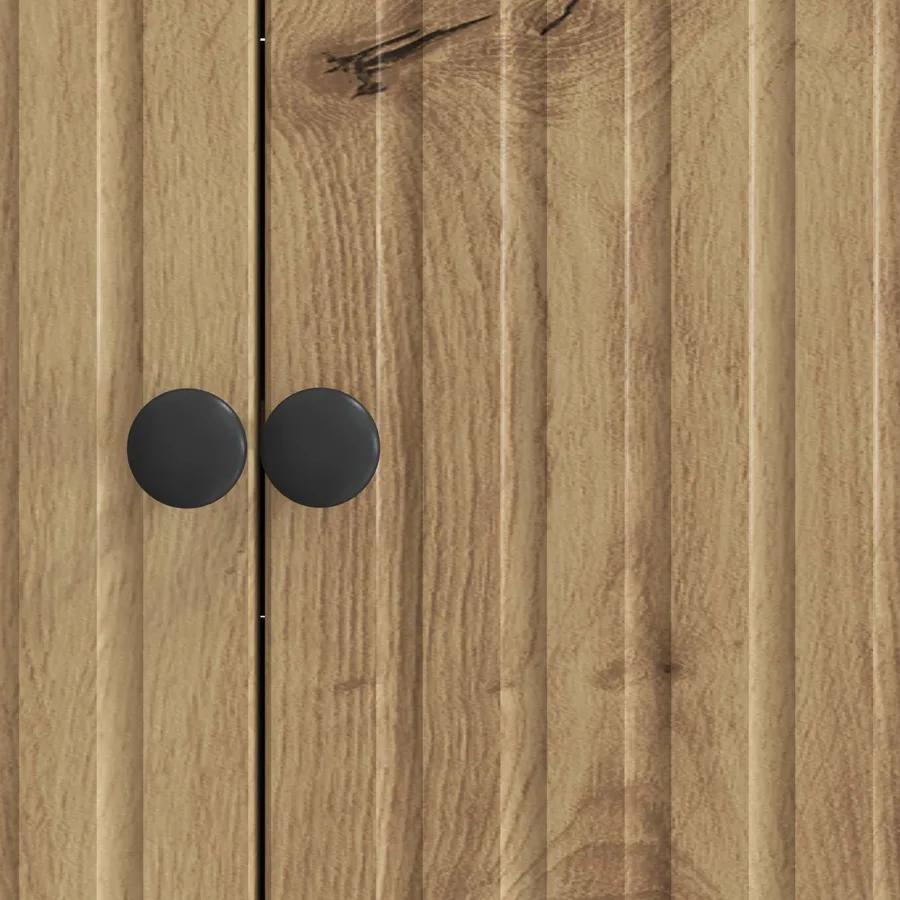 Buffet Chêne artisanal 89 x 34,5 x 80 cm Bois d'ingénierie - 10