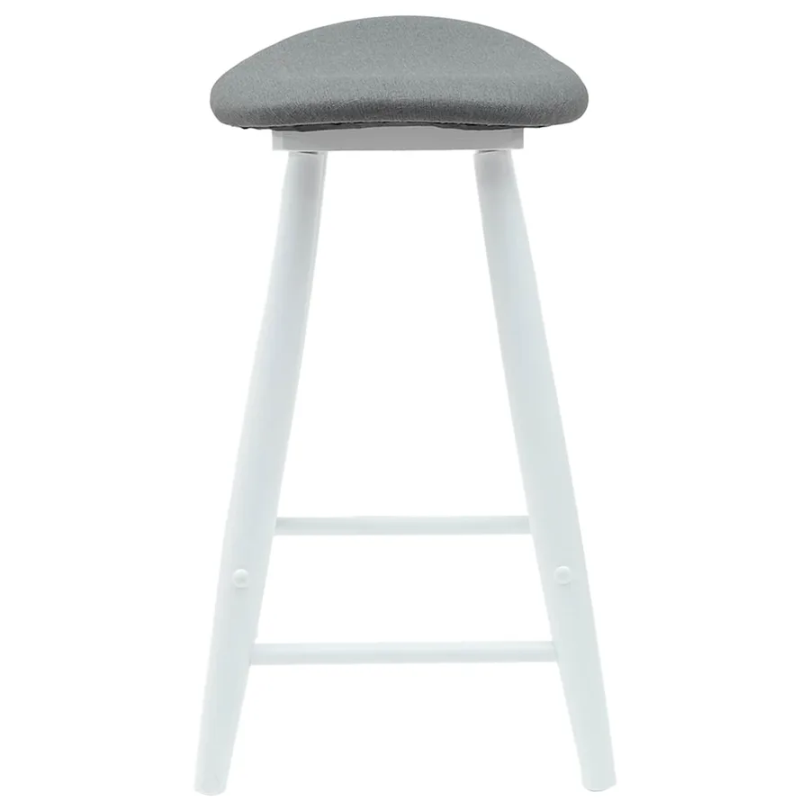 Chaises de salle à manger 2 pcs Blanc 46 x 37 x 63 cm - 6