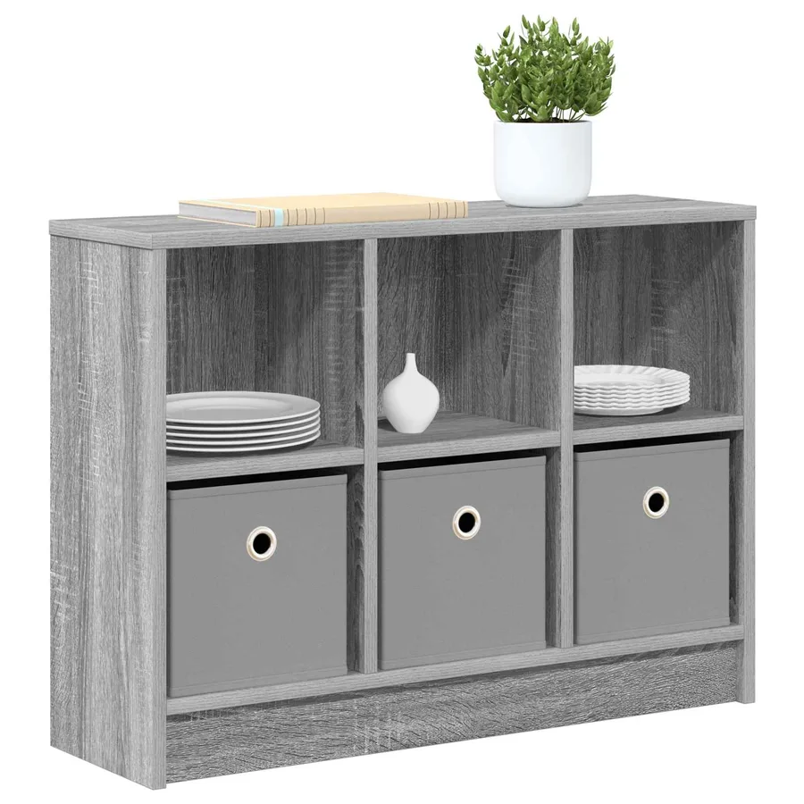 Buffet avec tiroir Gris Sonoma 73,5 x 22,5 x 53,5 cm - 3
