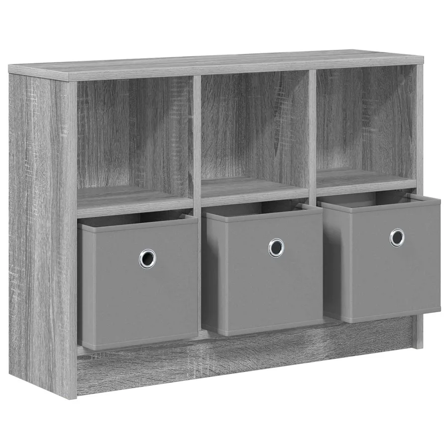 Buffet avec tiroir Gris Sonoma 73,5 x 22,5 x 53,5 cm - 5