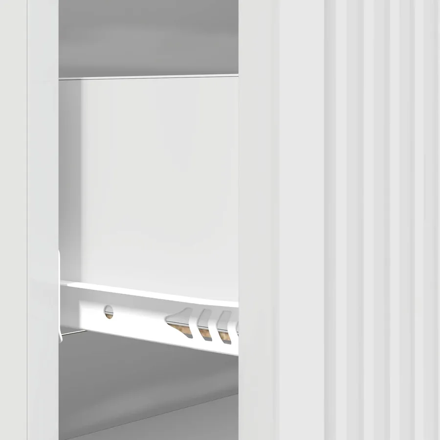 Armoire à tiroirs Blanc brillant 66 x 34,5 x 90 cm - 8