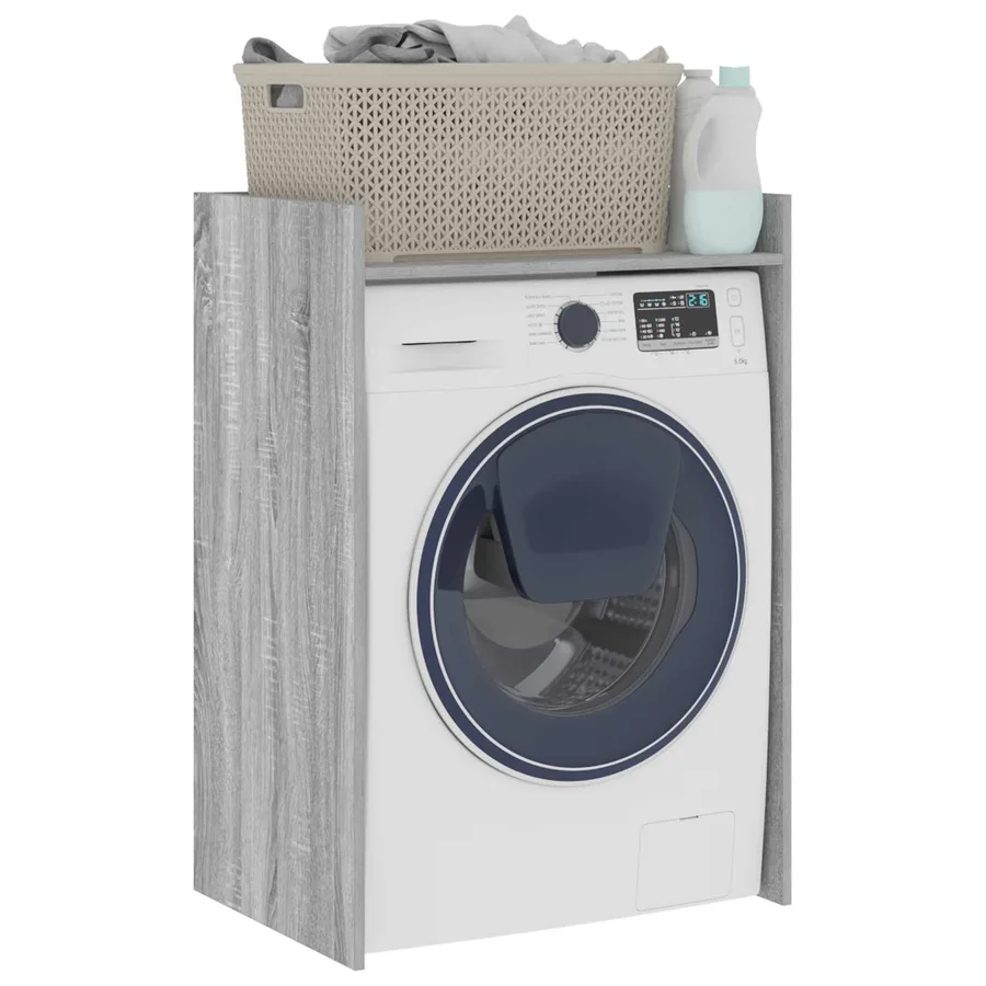 Armoire pour machine à laver Gris Sonoma 67,5 x 48 x 97 cm - 3