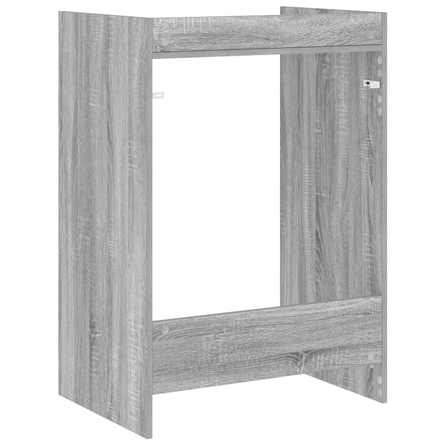Armoire pour machine à laver Gris Sonoma 67,5 x 48 x 97 cm - 7