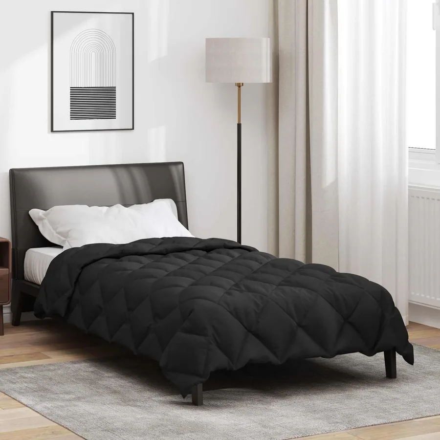 Duvet d'hiver 155 x 200 cm 450 gsm Microfibre (100% polyester)