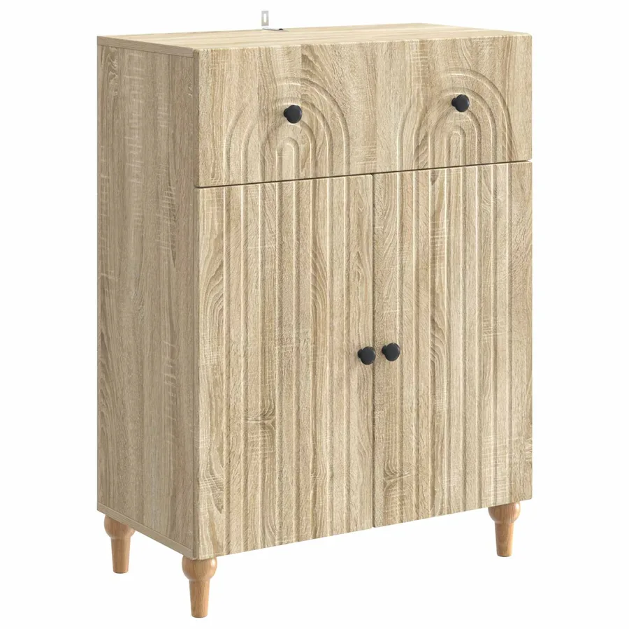 Buffet Chêne Sonoma 66 x 34,5 x 90 cm Bois d'ingénierie - 2