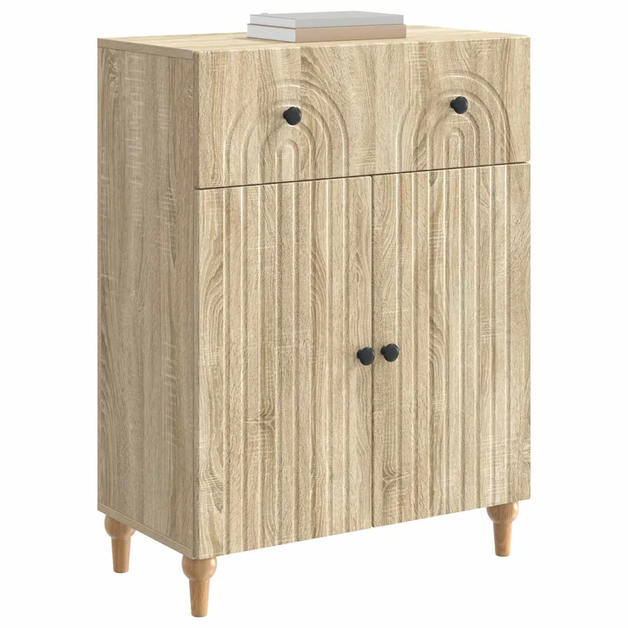 Buffet Chêne Sonoma 66 x 34,5 x 90 cm Bois d'ingénierie - 3