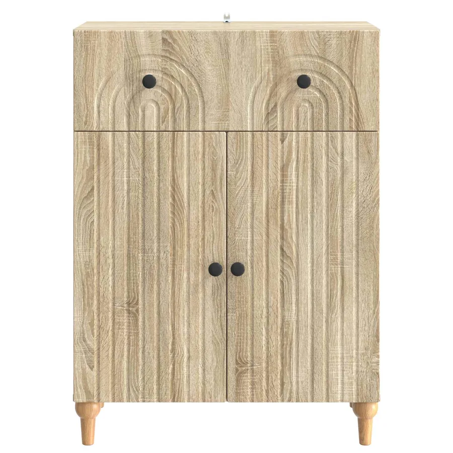 Buffet Chêne Sonoma 66 x 34,5 x 90 cm Bois d'ingénierie - 6