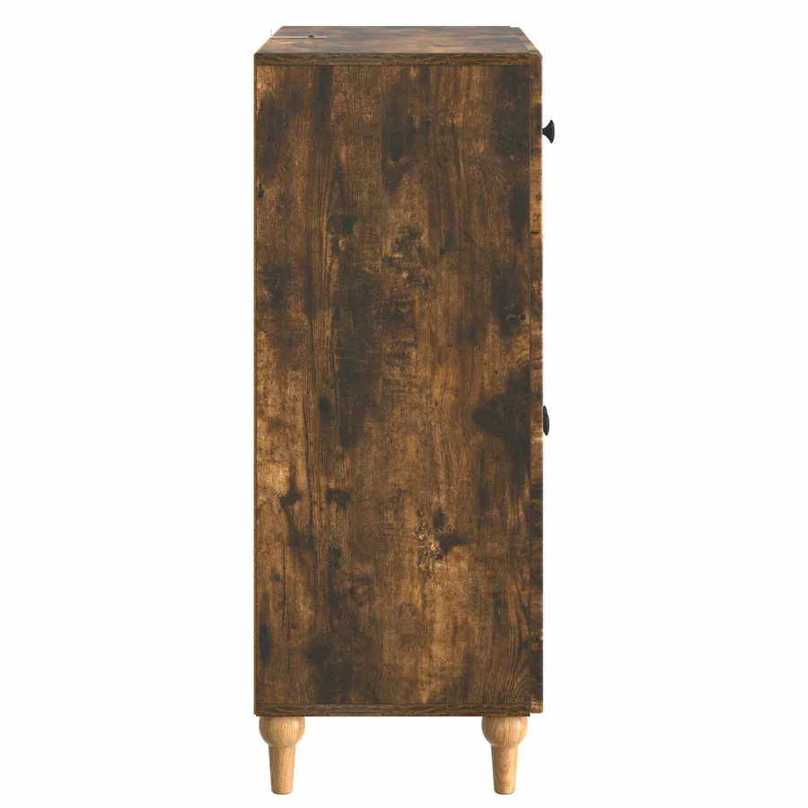 Buffet Chêne fumé 66 x 34,5 x 90 cm Bois d'ingénierie - 7
